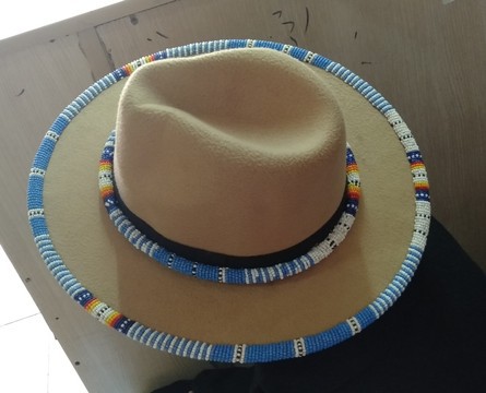 Afrika hat, unisex hat, fedora hat