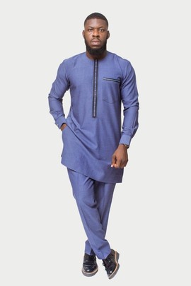 African Suit, African Clothing, 2PC African Mens Wear, Suit, Traditional Clothing
