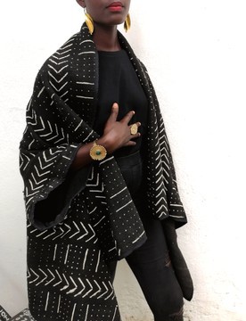 Afro kimono bogolan