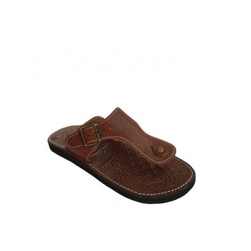 Men's sandal in genuine leather