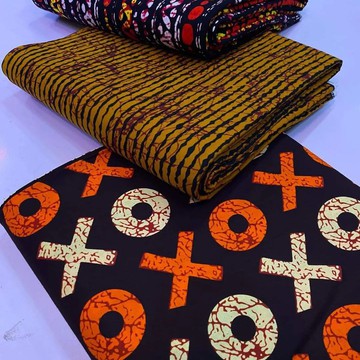 Africa print fabric, Ankara Fabrics (6 yards)