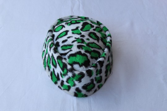 Animal Print Velvet Cap, Hausa Cap, Igbo Cap, Fulani Hat, African Mens Hat