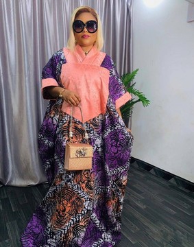 Rich Aunty Vibes Adire BuBu/Agbada/BouBou