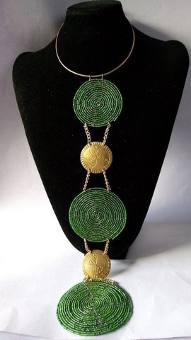 African Masai beaded necklace,  African jewelry, Christmas gift for mom, Pendant necklace