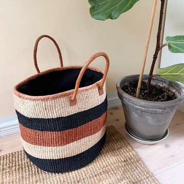 XL 14 inch Sisal handmade basket bag