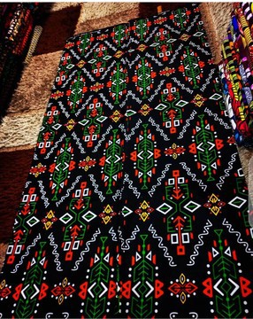bida colorful Ankara fabric 6yards 💯 cotton