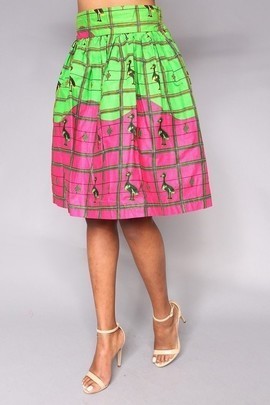 Lonimi adensecret midi ankara skirt