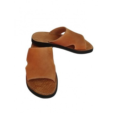 Men's sandal in genuine leather
