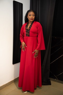 Robe Anaïs rouge