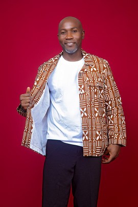 Belle veste en tissu imprimé africain(wax)