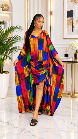 Luxe Ankara audacieux, style Davy