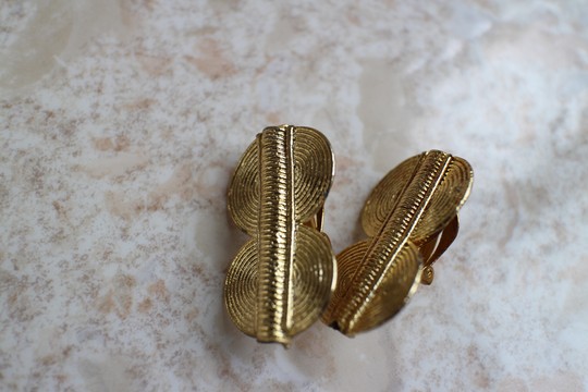 Akan-inspired earrings