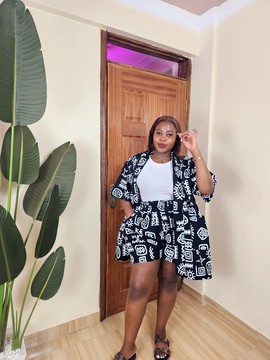 Short-Kimono set