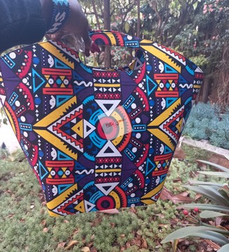 Ankara Fabric Handbag, African Handbag, Kitenge Handbag, Female handbag, Christmas Gift