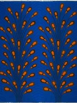 African wax fabric Ankara fabric printed wax ball pattern