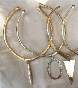 Brass necklaces/ pendant chain/ african necklaces