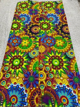 Jana colorful Ankara fabric 6yards 💯 cotton