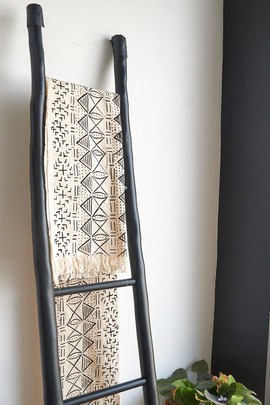 Scripted Walls Mudcloth / Bogolan Shawl