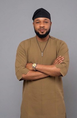 Khaki Olive Senator kaftan native wear | Men's Nigerian Traditional outfit