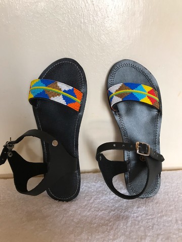 Maasai sandals, summer sandals,beach sandals, beaded sandals, gift for her,african sandals