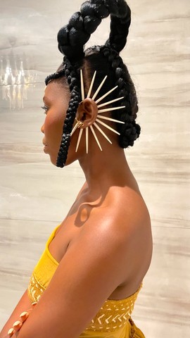 Twilight White Earcuffs