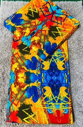 Ankara Wax Fabric 6 yards/African Fashion/ African fabric/ African dress