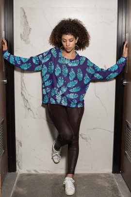 BOLU SWEAT-SHIRT ET JOGGERS LOUNGE WEAR SET