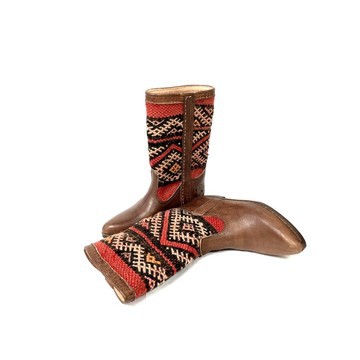 Botte en vrai cuir pour femme original