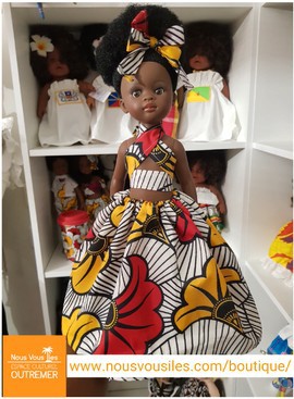 Poupée Noire Ilany Colibri Dolls - Maloya