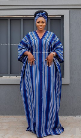 Boubou exquis tissé à la main en Aso Oke  gawn
