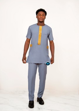 Men African Clothing/Men African Top And Down/Men African Weddings Wear/Men African Kaftan Wear