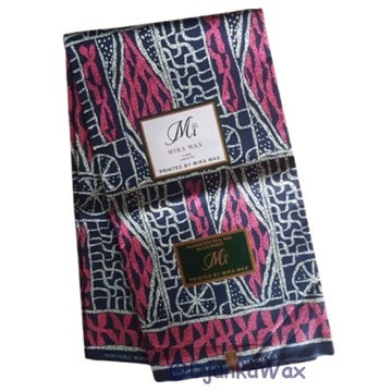 Tissu pagne Ndop Bamiléké du Cameroun en coton léger 2 yards