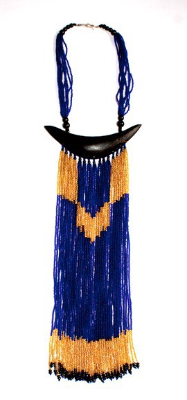 Beaded necklace "Serenade"