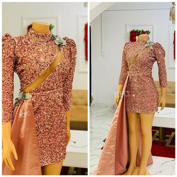 Robe de bal courte à paillettes, robe de bal, robes à paillettes