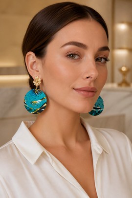 Bohemian Cowrie Earrings