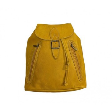 100% handmade high quality genuine leather backpack.