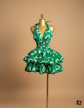 Robe mini dos nu