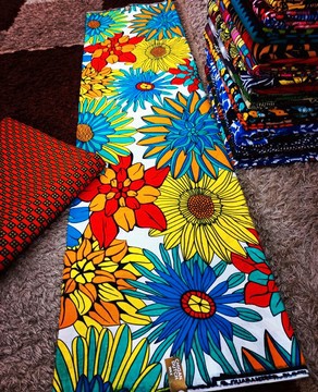 Ankara Wax Fabric 6 yards/African Fashion/ African fabric/ African dress