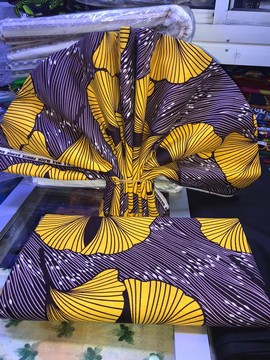 Wax fabric 6 yards