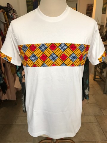 T-shirt mixte « Matonge » blanc