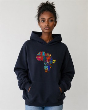 Hoodie - "Africa Map"