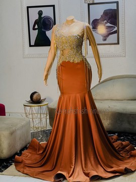 Robe de bal de mariage en satin embellie, robe de fiançailles, robe de mariée civile