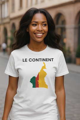 T-shirt - "Cameroon - The continent"