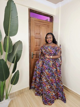Off-Shoulder Maxi dress