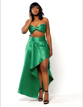 Green Two Piece Set