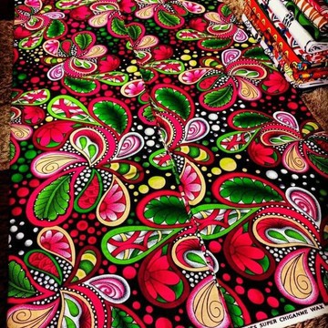 Omoge 6yards ankara wax, pure cotton