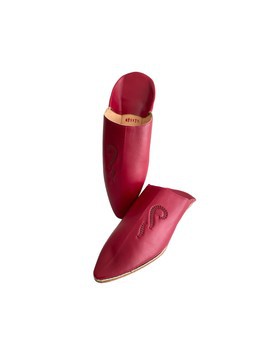 Handmade original leather slipper