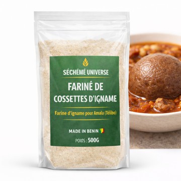 Yam Chip Flour 500G — Yam Flour for Amala (Télibo)