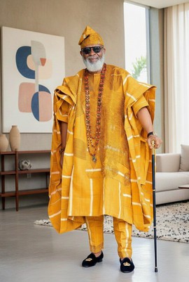 Luxury  Aso Òkè Agbada | Custom Nigerian Ceremonial Wear