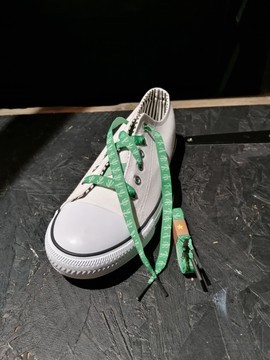LACES n°27 -80/110/150 cm 31.5/43.3/59 inch Green Sneakers Tennis Trainers Cool Original Cactus Style